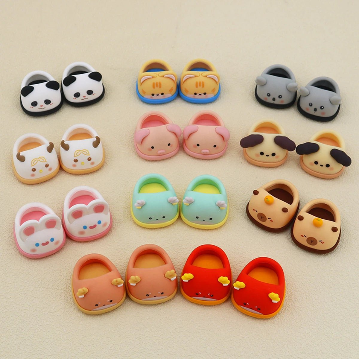 The Most Popular for Monster Labbu Casual Sandals Cute Accessories DIY Doll Toys for Labub Decoration Collect Toy Birthday Gift - Hamora