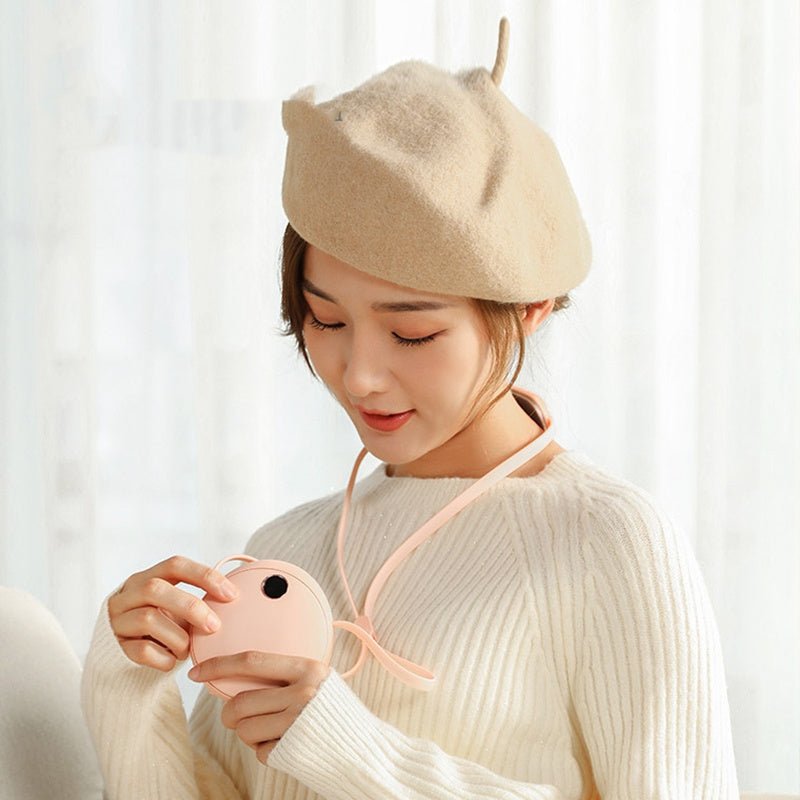 Two - in - one Hanging Neck Hand Warmer And Power Bank - Hamora