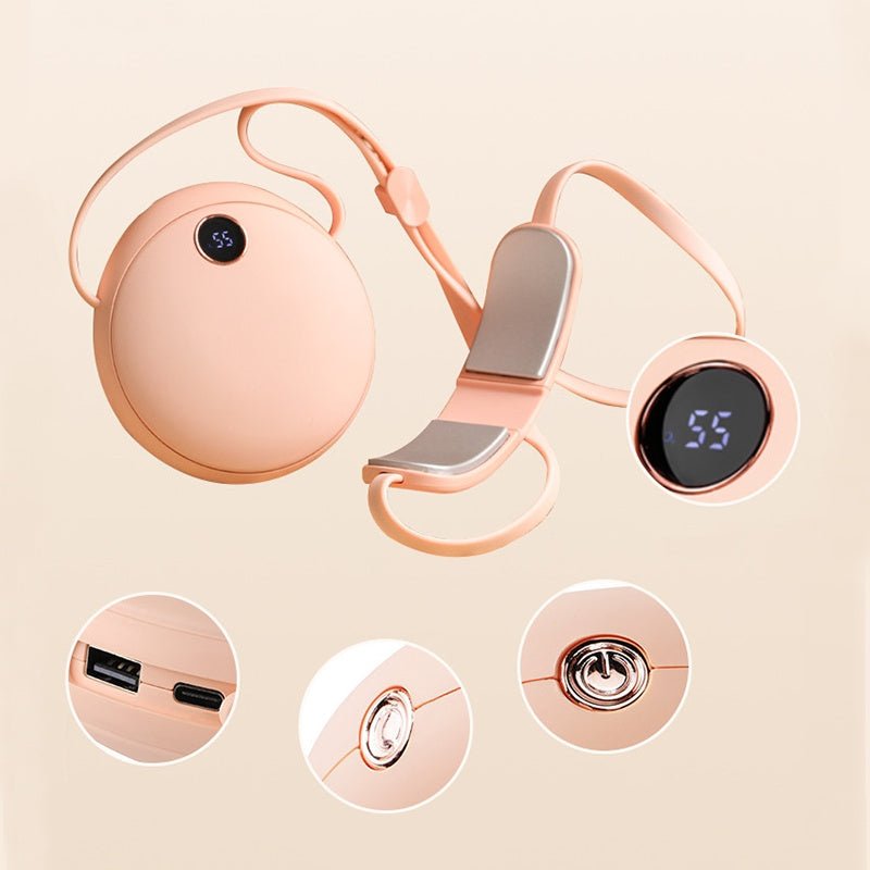 Two - in - one Hanging Neck Hand Warmer And Power Bank - Hamora