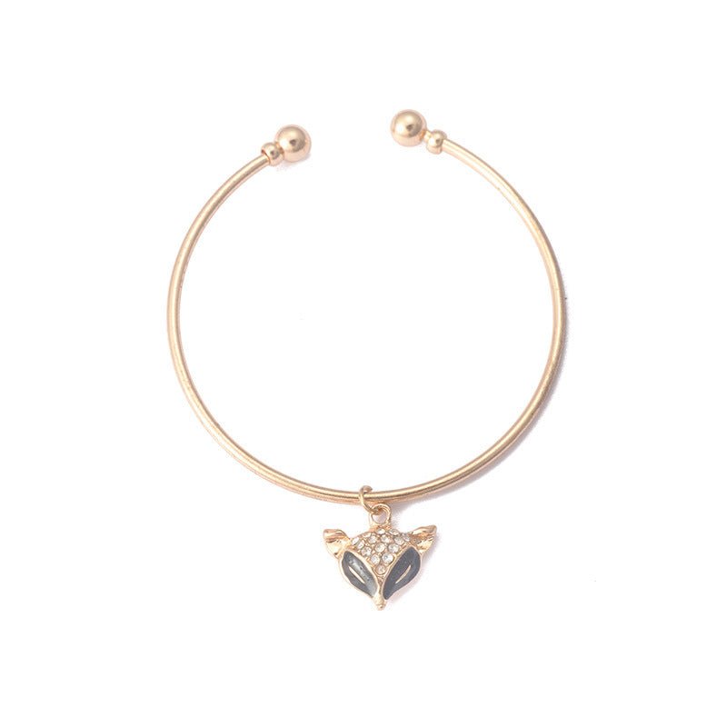 Vintage Crystal Beauty Rose Gold Bracelet Cute - Hamora