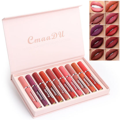 Women's Non - stick Cup Waterproof Matte Lipstick - Hamora