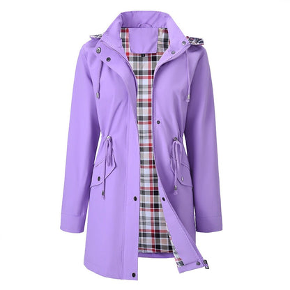 Women's Windbreaker Waterproof Elegant Style - Hamora